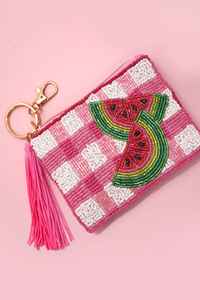 Bolso de mano con cuentas de semillas de estilo bohemio hecho a mano, monedero con cuentas bordadas y logotipo personalizado, tallas de moda para mujer para promociones - Product Image 4