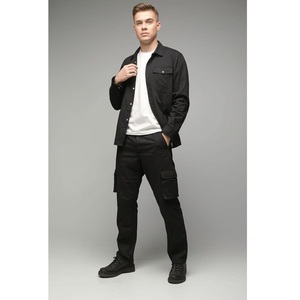 2025 Venta caliente Stock ropa de hombre de alta calidad Cargo Chino pantalones con estilo Casual Slim Fit Cargo Chino pantalones para hombres de BD - Product Image 1