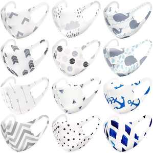 Sublimation personnalisée 2024 produits Masques faciaux imprimés Coolmax Masque en microfibre LOGO Masque facial respirant - Product Image 1