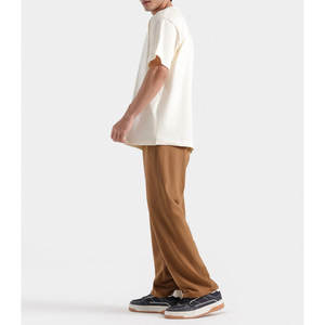 Camisetas de algodón 100% de alta calidad para hombre, ropa informal, camisetas antiarrugas transpirables con estilo para hombre - Product Image 3