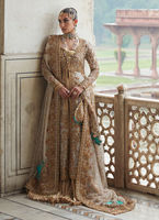 Robes de mariée pakistanaises faites à la main, style classique, longueur au sol, avec décorations de cristaux et de perles, 100% soie, silhouette en A