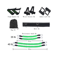 Sports Boxe Entraînement Bandes de Résistance Force Explosive Fitness Gym Crossfits Costume Bretelles Bras Force Saut