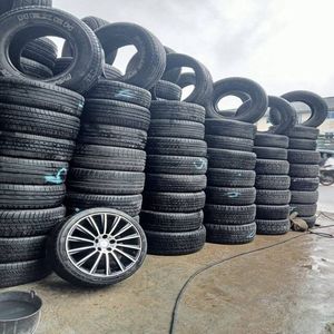 ยางล้อรถยนต์มือสองราคาถูก155/70 185/60 R14 R15 195/60 195/65 R15 R15 R17 225/45ขายส่ง - Product Image 1