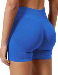 Short de sport Impact pour femme Spandex/Nylon Fitness Sports Biker Yoga Shorts Workout Scrunch Butt Leggings sans couture - Product Image 1