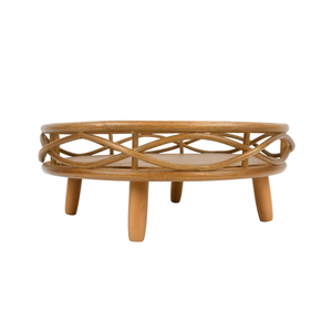 Home Decor Item Handcrafted Wicker Rattan <b>Plant</b> <b>Pots</b> Homes and Gardens Brown Rattan Round <b>Plant</b> <b>Pots</b> <b>Stand</b> - Product Image 4