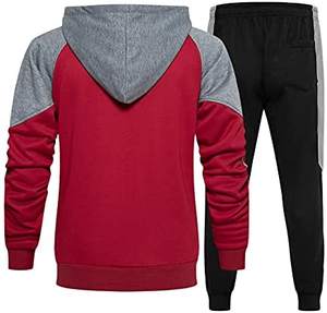 Conjunto Deportivo de Primavera para Hombre, Chándal Atlético Informal de Manga Larga con Cremallera Completa para Correr y Trotar - Product Image 6