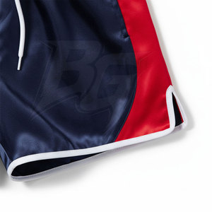 Shorts de Muay Thai en satin/polyester pour hommes - Vente en gros - Utilisation en extérieur - Respirant - Séchage rapide - Léger - Qualité supérieure - Product Image 4