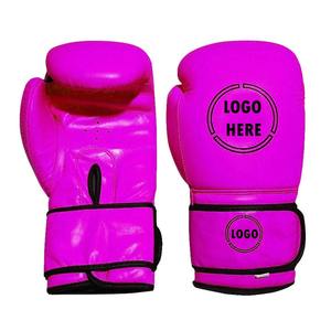 Guantes de Boxeo Profesionales de Nuevo Diseño, Cómodos, de Cuero Blanco, Resistentes al Agua - Product Image 1