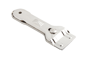 Glass scraper for ceramic hobs made of tempered steel with blade (Koppels R1007A) (Blister pack) - Product Image 1