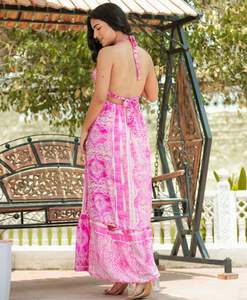 Nouvelles robes de dames de mode Impression décontractée et style doux lavable - Product Image 6