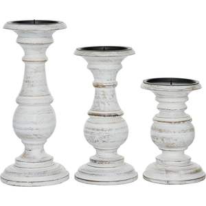 Support à bougies pour la décoration de la maison, pour les mariages, Noël et Pâques, élégants supports à bougies en bois - Product Image 4