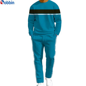 Ensemble de sweat-shirts décontractés pour hommes, poids lourd, taille plus, respirant, séchage rapide, léger, polyester/coton, design 2 en 1, numérique - Product Image 5