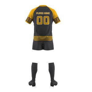 Uniformes de maillot de crosse personnalisés par sublimation Maillot de crosse respirant Impression numérique Uniformes de crosse pour hommes Polyester - Product Image 2