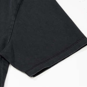 Venta caliente Unisex de alta calidad 100% algodón liso camiseta al por mayor personalizado impreso de gran tamaño suelta hombro caído camiseta - Product Image 3