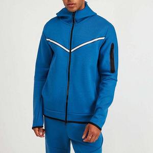 Sudaderas con capucha suaves informales con logotipo estampado personalizado, conjunto de chándal para hombre, sudaderas con capucha extragrandes, chándal para hombre - Product Image 4