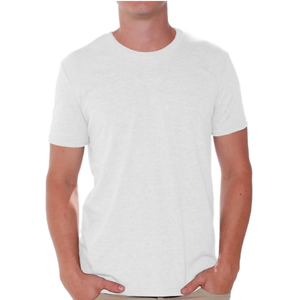 Camisetas blancas lisas Estilo clásico Hombres 100% algodón de Bangladesh - Product Image 1