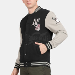 แจ็กเก็ตเบสบอลสไตล์สตรีทแจ็คเก็ตเบสบอล - Product Image 3