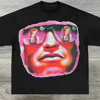 Ensemble T-shirt et short d'été personnalisé avec logo Glory pour hommes, 100 % coton, short en maille, vierge, coupe oversize, vintage, écologique
