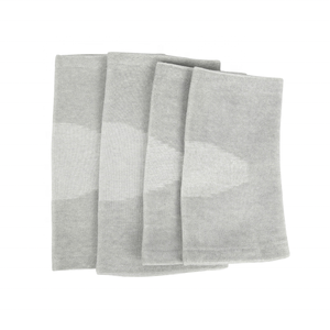 Protège-genoux élastiques athlétiques respirants en bambou, manchons de compression pour tibia et jambe en fibre de charbon, coudières de protection sportive - Product Image 1