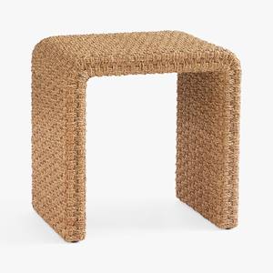 Ensemble de tables d'appoint en herbe de mer faites à la main, prix direct d'usine, table d'appoint en herbe de mer, table d'appoint en raphia - Product Image 3