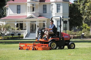 Best Selling Top Factory Price for Cordless 28V 4-Stroke Industrial DIY OEM Riding Lawn Mower 2026 - Product Image 2