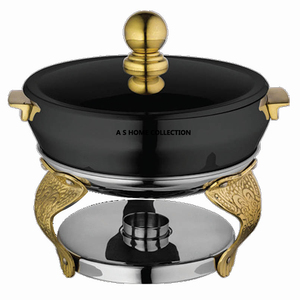 Grand chauffe-plat professionnel de couleur d'or de forme rectangulaire pour l'utilisation de luxe de salle de banquet de mariage d'acier inoxydable de nourriture - Product Image 3