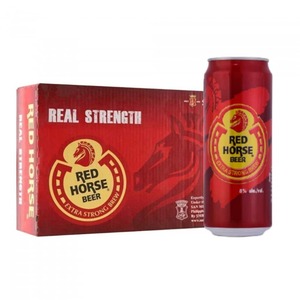 Cerveza San Miguel Red Horse 500ml/Cerveza Lager/Bebidas - Product Image 1