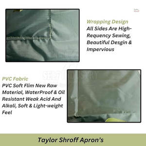 Delantal impermeable ligero de la mejor calidad Recién llegado Hecho en Pakistán Delantal impermeable hecho a medida - Product Image 5