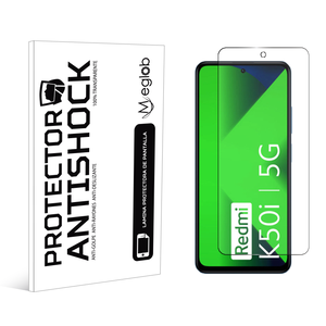 ANTISHOCK <b>Screen</b> Protector for Xiaomi Redmi K50i 5G Premium Phone <b>Cover</b> with Antishock Technology - Product Image 1