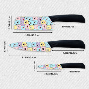 Cuchillos de Chef con Hoja de Cerámica de Alta Calidad y Mango de Plástico, Personalizables, de Grado Premium, Aptos para Lavavajillas, Venta al Por Mayor, Envío Gratuito - Product Image 2