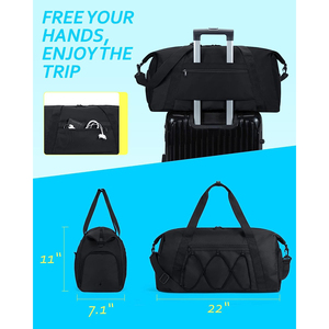 Nouvel arrivage Dernière conception Custom Made Respirant Confortable Séchage rapide Léger Kick Boxing Voyage Bags & Holdalls - Product Image 6