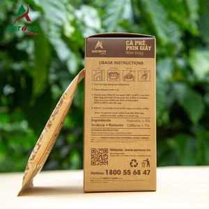 Café Filtro Natural Tostado, Bolsas de Filtro de 120g, Caja al por Mayor, Alta Calidad, 100% Papel Puro, Postgusto Dulce y Aromático, el Mejor - Product Image 3