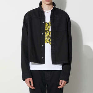 Venta al por mayor personalizada OEM de alta calidad 100% algodón Denim Racing Jacket Tony Montana Scarface Jacket de Pakistán Trending Mens Wear - Product Image 3