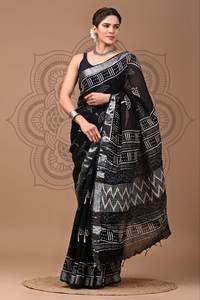 ส่าหรีสวยมากมีขอบ zari - Product Image 3