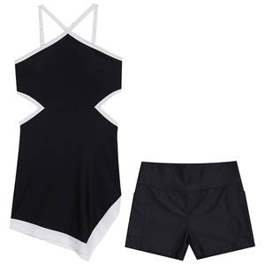 ชุดกีฬาชุดกีฬาแบบเน็ตบอลชุดเทนนิสกับกางเกงขาสั้นชุดเล่นเทนนิสชุดออกกำลังกายสำหรับผู้หญิงสินค้าออกใหม่ - Product Image 1