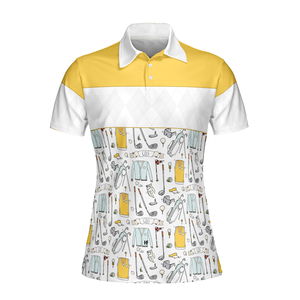 Nouveaux designs de haute qualité pour femmes, logo d'impression complète, sublimation personnalisée, polo de golf écologique pour femmes - Product Image 1