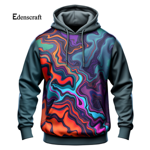 Pull-over chaud et décontracté pour hommes, design imprimé élégant avec broderie numérique directe du fabricant - Product Image 3