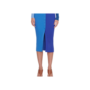 Maglione STAUD Shoko Cobalt multicolore con silhouette aderente e colori a contrasto, disponibile nella taglia M - Product Image 3