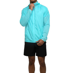Chaquetas cortavientos con capucha de servicio OEM para hombres y chaqueta cortavientos ligera de moda para exteriores - Product Image 3
