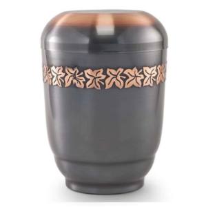 Vente en gros d'urnes funéraires galvanisées de qualité supérieure urnes funéraires en fer pour cendres urnes funéraires imprimées avec autocollant de couleur foncée - Product Image 3