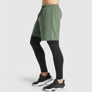 2023 1 pieza Yoga Fitness Gym Leggings hombres ropa alta calidad impresión personalizada peso ligero hombres Leggings - Product Image 4