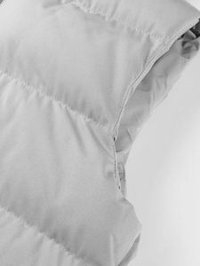 Meilleures ventes, gilet à capuche à fermeture éclair Hypemode pour hommes avec logo personnalisé, gilet en duvet bouffant, veste à bulles - Product Image 5