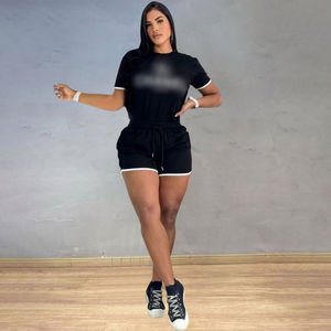 Print Woman Tracksuit <b>Shorts</b> oversized <b>Set</b> High Quality <b>Women</b> 2 Piece Fall Two Piece Outfits <b>Sets</b> Fall 2025 - Product Image 6