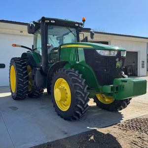 รถแทรกเตอร์มือสอง John Deere 7230R 75 แรงม้า ขับเคลื่อน 4 ล้อ เทคโนโลยีปั๊มเครื่องยนต์ขั้นสูง มอเตอร์ 5600 กก. เหมาะสำหรับฟาร์มสมัยใหม่ ทุ่งนาขนาดใหญ่ ขาย - Product Image 1