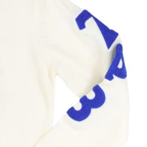 Maglione alla rinfusa Zeta Phi Beta maglia con scollo a V in avorio Pullover all'ingrosso abbigliamento greco collegiale personalizzato 30% lana 70% acrilico - Product Image 3