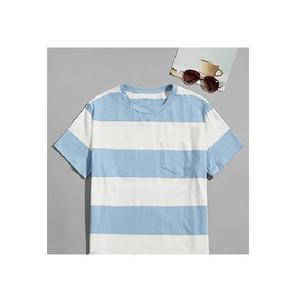 เสื้อยืดชายคอ O แขนสั้นผ้าฝ้าย 100% พิมพ์ลายคุณภาพสูงส่งออกจากบังคลาเทศราคาโรงงาน - Product Image 5