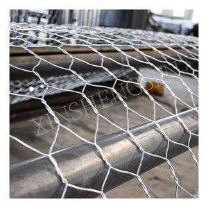 Panier <span class=keywords><strong>gabion</strong></span> hexagonal en fil de fer galvanisé 3,05 mm, mailles 80x100 mm, dimensions 2x1x1 m, <span class=keywords><strong>pour</strong></span> construction de mur en <span class=keywords><strong>pierre</strong></span> - Product Image 2