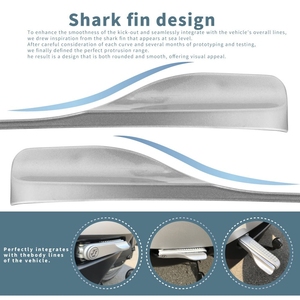 Xilla หมุดเท้าผู้โดยสารด้านหลังทำจากพลาสติกเงินสีดำสำหรับรถจักรยานยนต์ไฟฟ้าของ Gogoro2 - Product Image 6