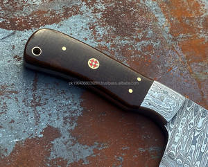 Cuchillo de Cocina de Acero de Damasco Ecológico de 8 Pulgadas con Mango de Madera de Palisandro, Venta Directa de Fábrica, el Más Vendido - Product Image 4