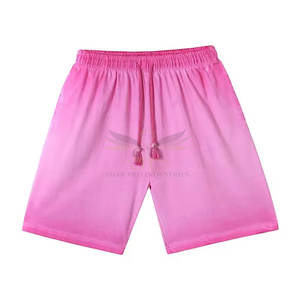 กางเกงขาสั้นสีจางแบบลำลองของผู้ชายกางเกงขาสั้นลายพระอาทิตย์ซีดจางลำลองดีไซน์ตามสั่ง - Product Image 5